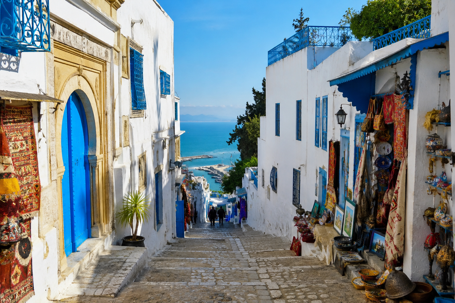 Sidi Bou Said, Tunesien